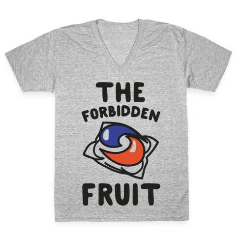 The Forbidden Fruit  V-Neck Tee Shirt