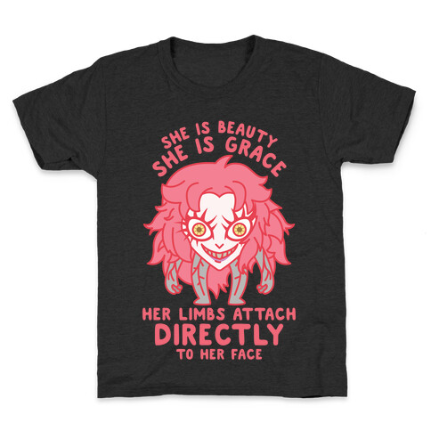 She Is Beauty She Is Grace Psycho Jenny Kids T-Shirt