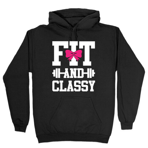 Fit And Classy Hooded Sweatshirt