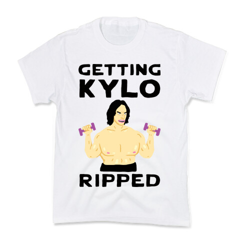 Getting Kylo Ripped Kids T-Shirt