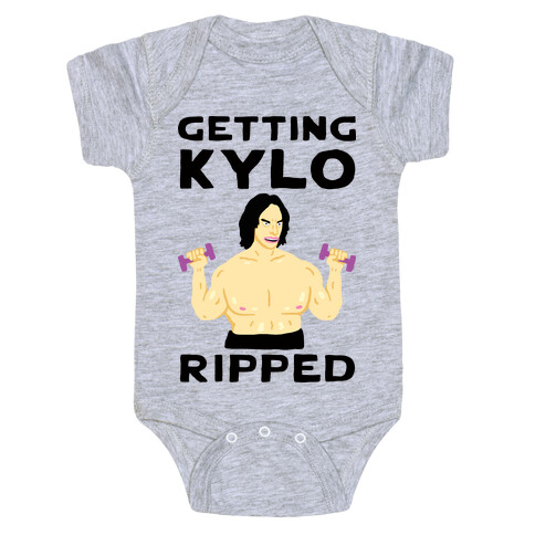 Getting Kylo Ripped Baby One-Piece