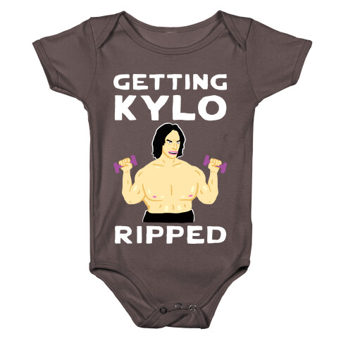 Getting Kylo Ripped Baby One-Piece