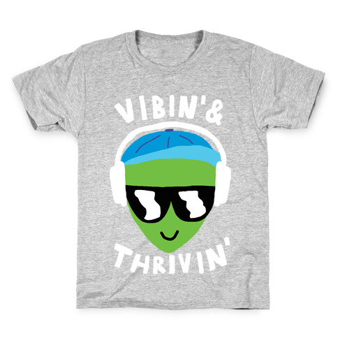 Vibing And Thriving Kids T-Shirt