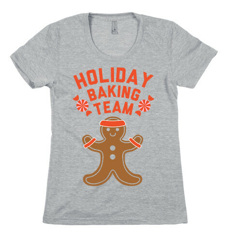 Holiday Baking Team Womens T-Shirt