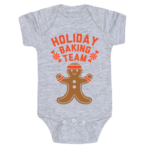 Holiday Baking Team Baby One-Piece