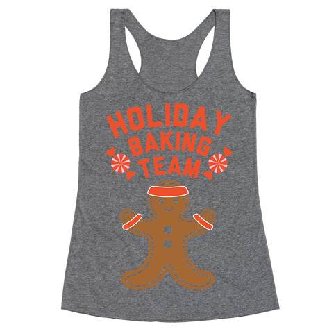 Holiday Baking Team Racerback Tank Top