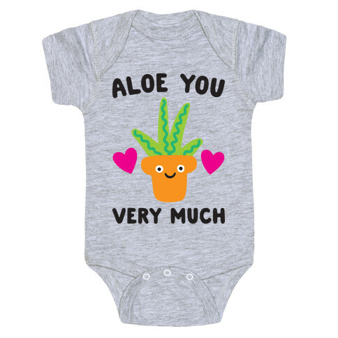 Aloe You Very Much Baby One-Piece