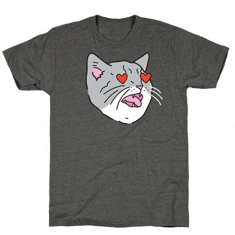 Cat With Heart Eyes T-Shirt