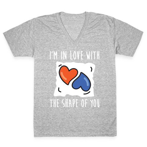 I'm In Love With The Shape Of You Tide Pod V-Neck Tee Shirt