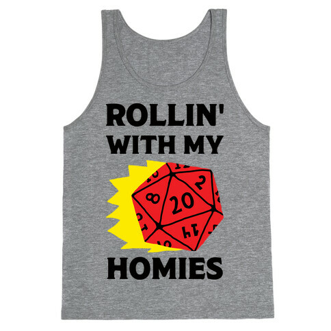 Rollin' With My Homies D&D Tank Top