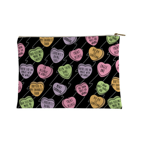Andy Quotes Conversation Hearts Accessory Bag
