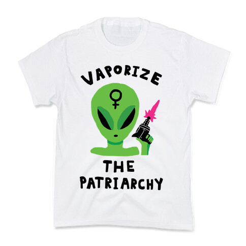 Vaporize The Patriarchy Kids T-Shirt