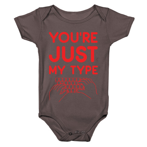 You're Just My Type Baby One-Piece