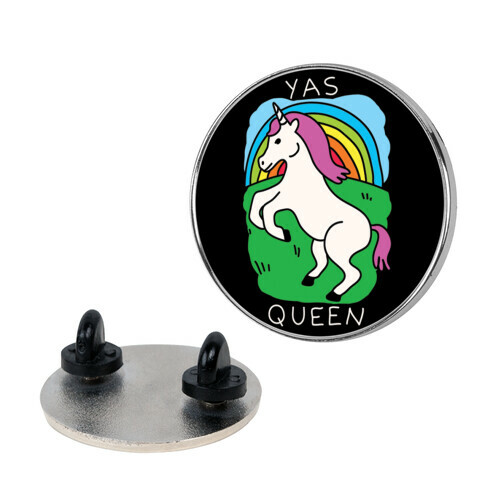 Yas Queen Unicorn Pin