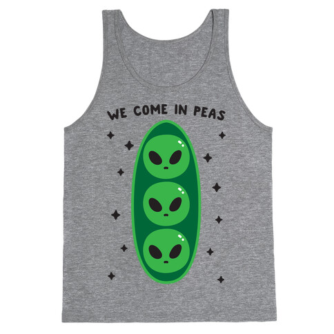 We Come In Peas Tank Top