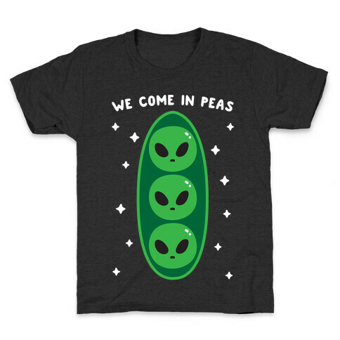 We Come In Peas Kids T-Shirt