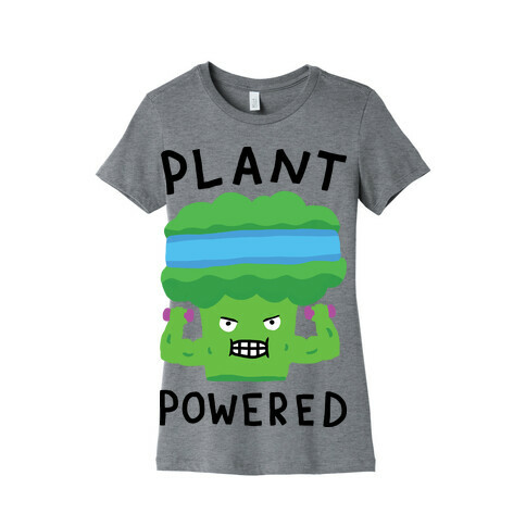 Plant Powered Womens T-Shirt