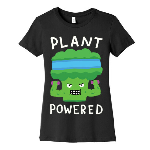 Plant Powered Womens T-Shirt