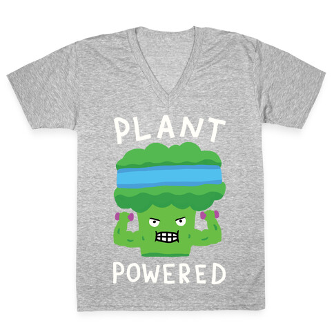 Plant Powered V-Neck Tee Shirt