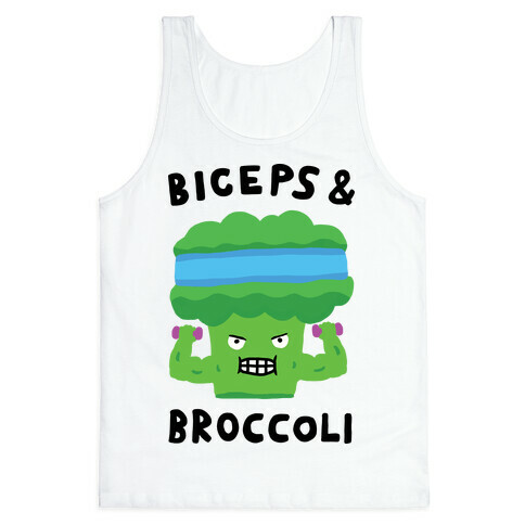 Biceps And Broccoli Tank Top