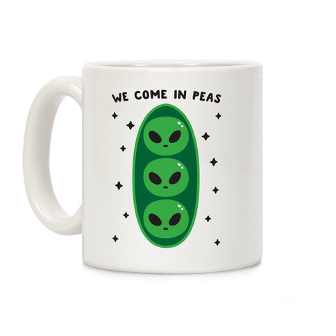 We Come In Peas Coffee Mug
