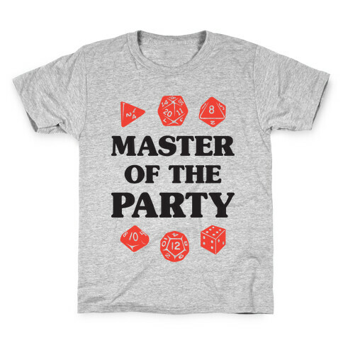 Master of the Party Kids T-Shirt