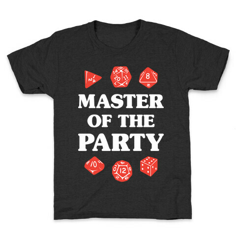 Master of the Party Kids T-Shirt