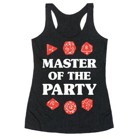 Master of the Party Racerback Tank Top