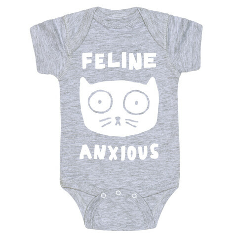 Feline Anxious Baby One-Piece