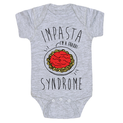 Impasta Syndrome Parody Baby One-Piece