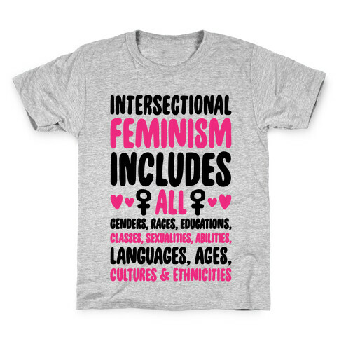 Intersectional Feminism  Kids T-Shirt