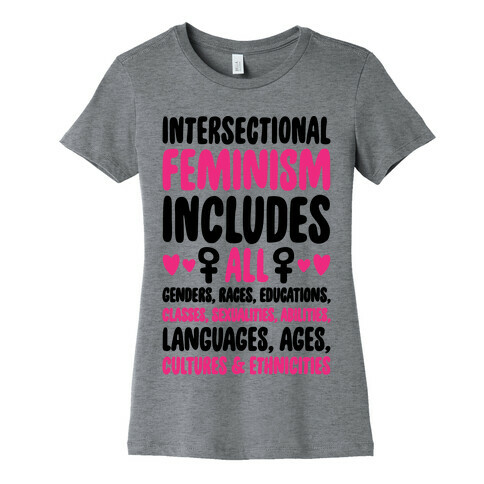 Intersectional Feminism  Womens T-Shirt