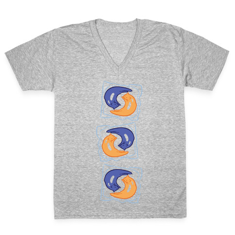 Tide Pod Cats Parody V-Neck Tee Shirt