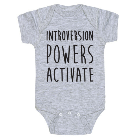 Introversion Powers Activate Baby One-Piece