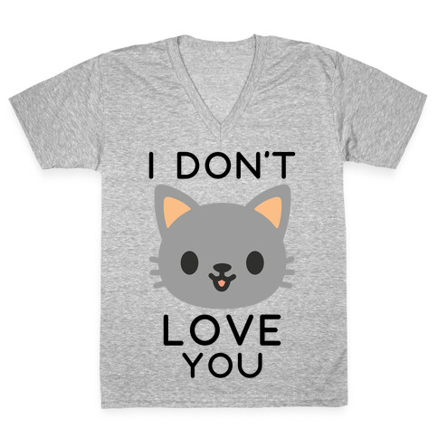 I Don't Love You V-Neck Tee Shirt