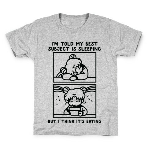 My Best Subject is Sleeping Kids T-Shirt