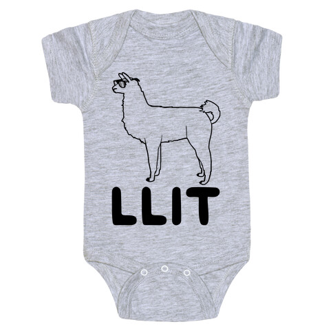 Llit Llama Parody Baby One-Piece
