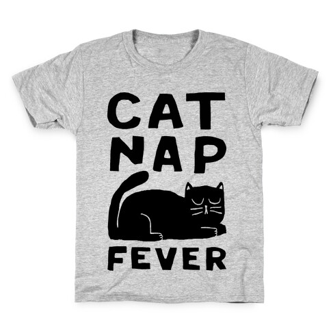 Cat Nap Fever Kids T-Shirt