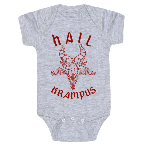 Hail Krampus Baby One-Piece