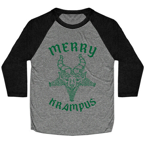 Merry Krampus Baseball Tee