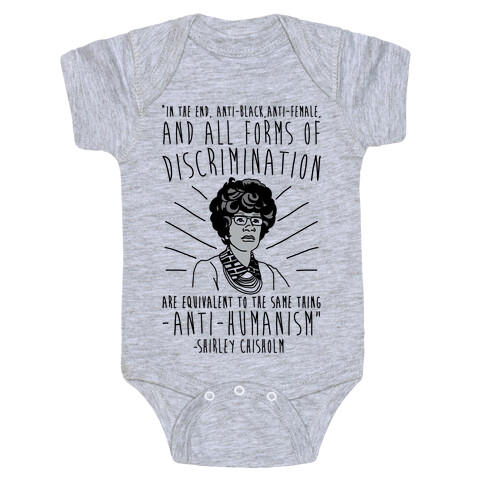 Shirley Chisholm  Baby One-Piece