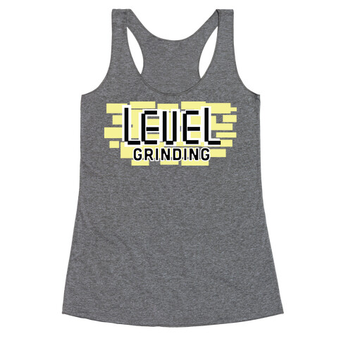 Level Grinding Racerback Tank Top