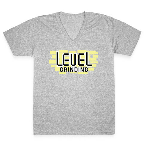 Level Grinding V-Neck Tee Shirt