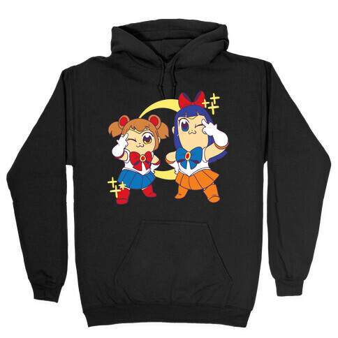 Pretty Sailor Pop Team Epic  Hooded Sweatshirt