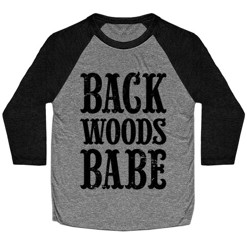 Back Woods Babe Baseball Tee