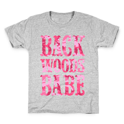 Back Woods Babe Kids T-Shirt