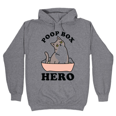 Poop Box Hero Hooded Sweatshirt