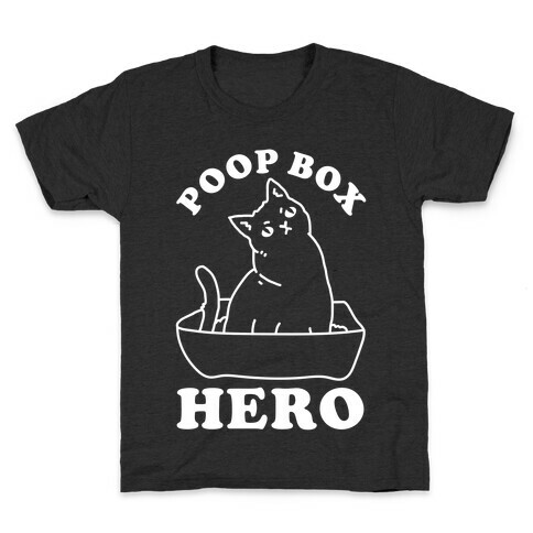Poop Box Hero Kids T-Shirt