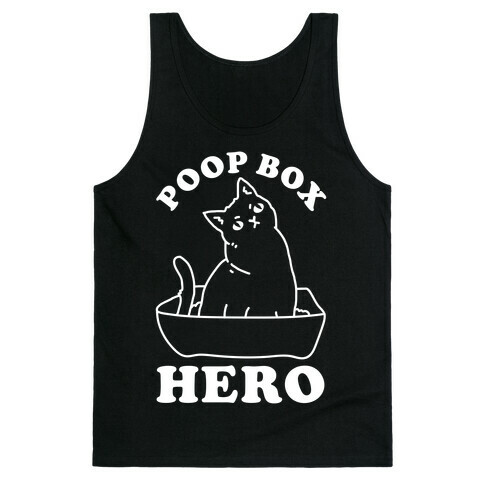 Poop Box Hero Tank Top