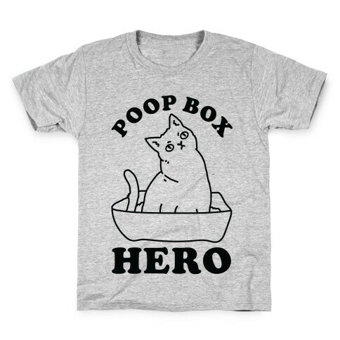 Poop Box Hero Kids T-Shirt